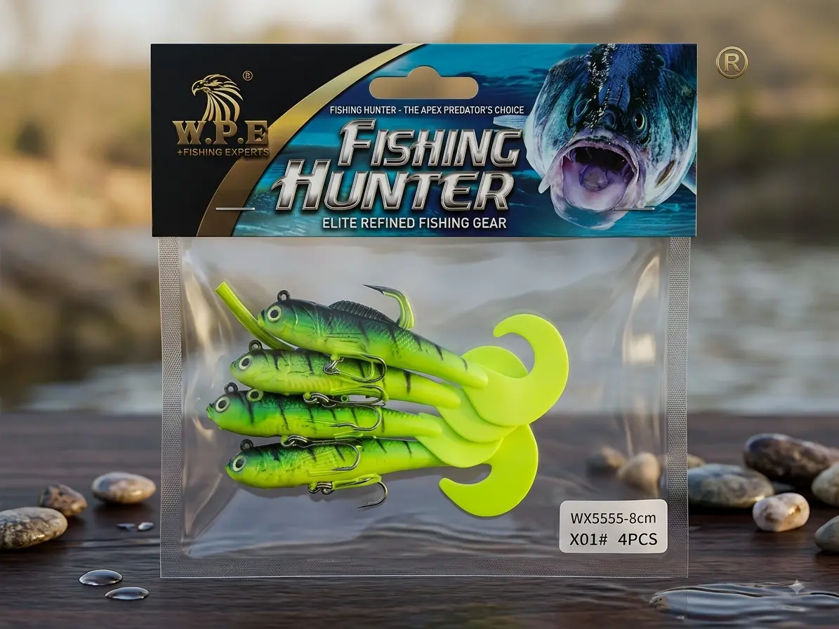 Fishing Hunter Soft Lure (8 სმ / 1 ცალი)