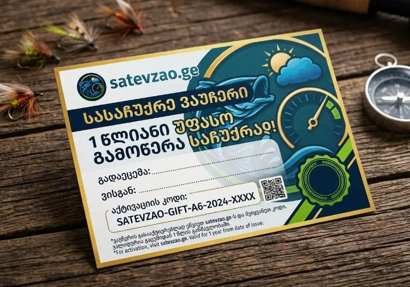 1 წლიანი ვაუჩერი