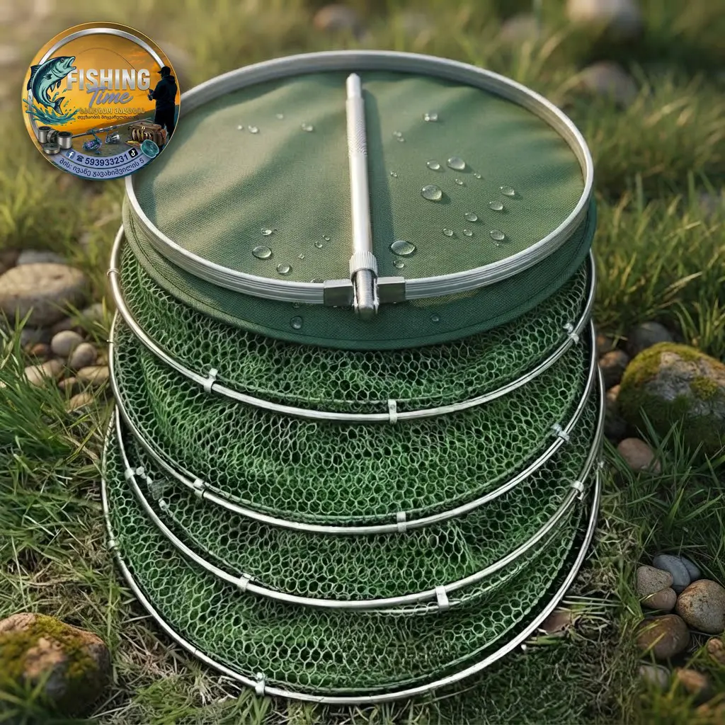 Fishing Time-ის თევზსაცავი ბადე